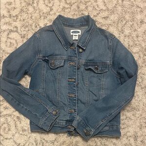 Old Navy Light Blue Denim Jacket Girls